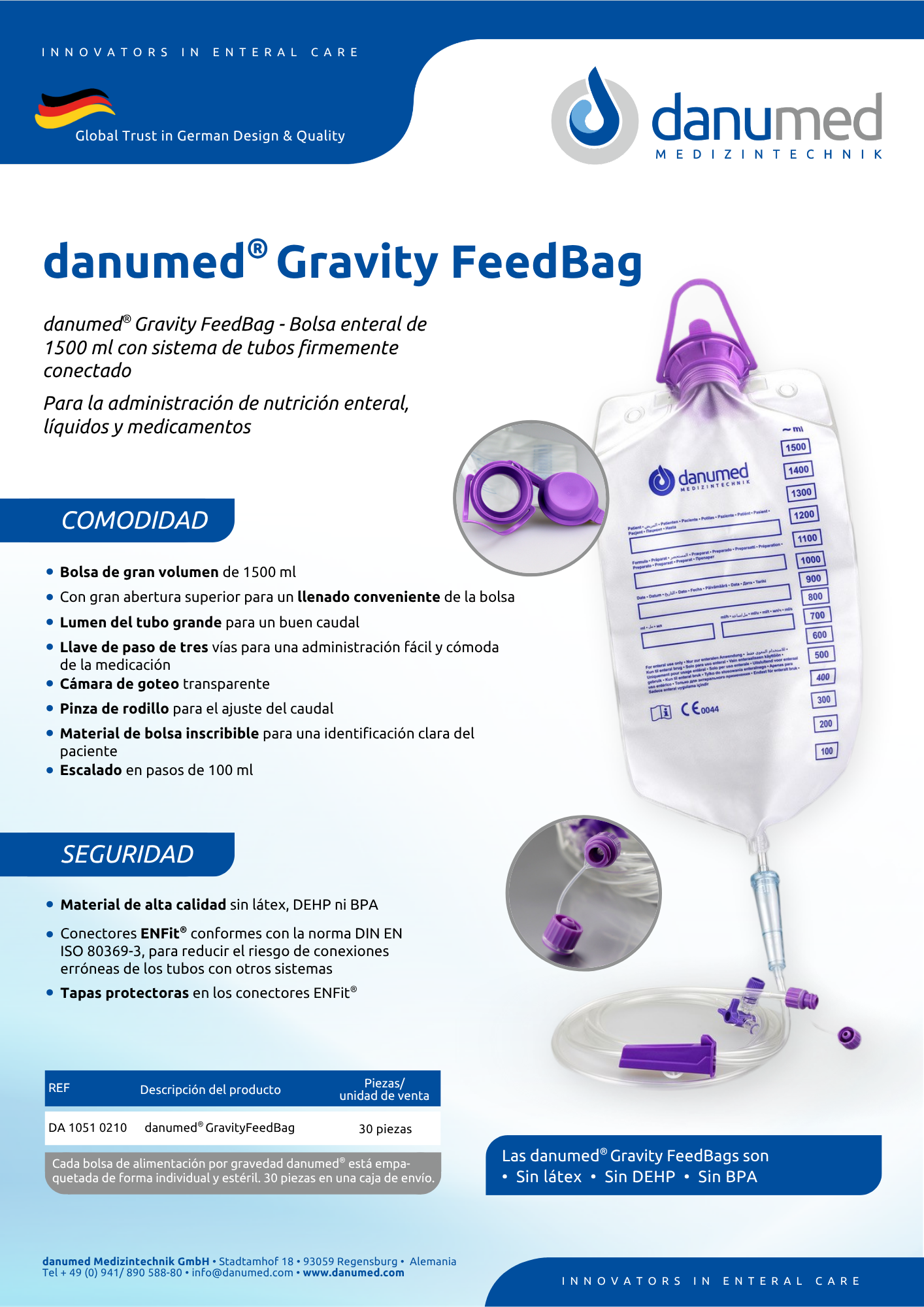 danumed® Gravity FeedBag
